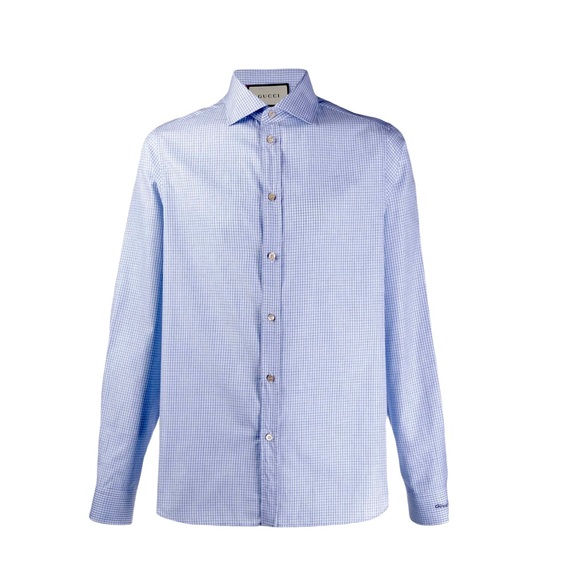 GUCCI Micro-Check Check Shirt
